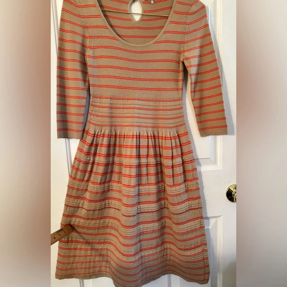 KNITTED & KNOTTED Anthropologie S Elodie Sweater Dress WOOL Blend *PRISTINE* - Picture 12 of 16